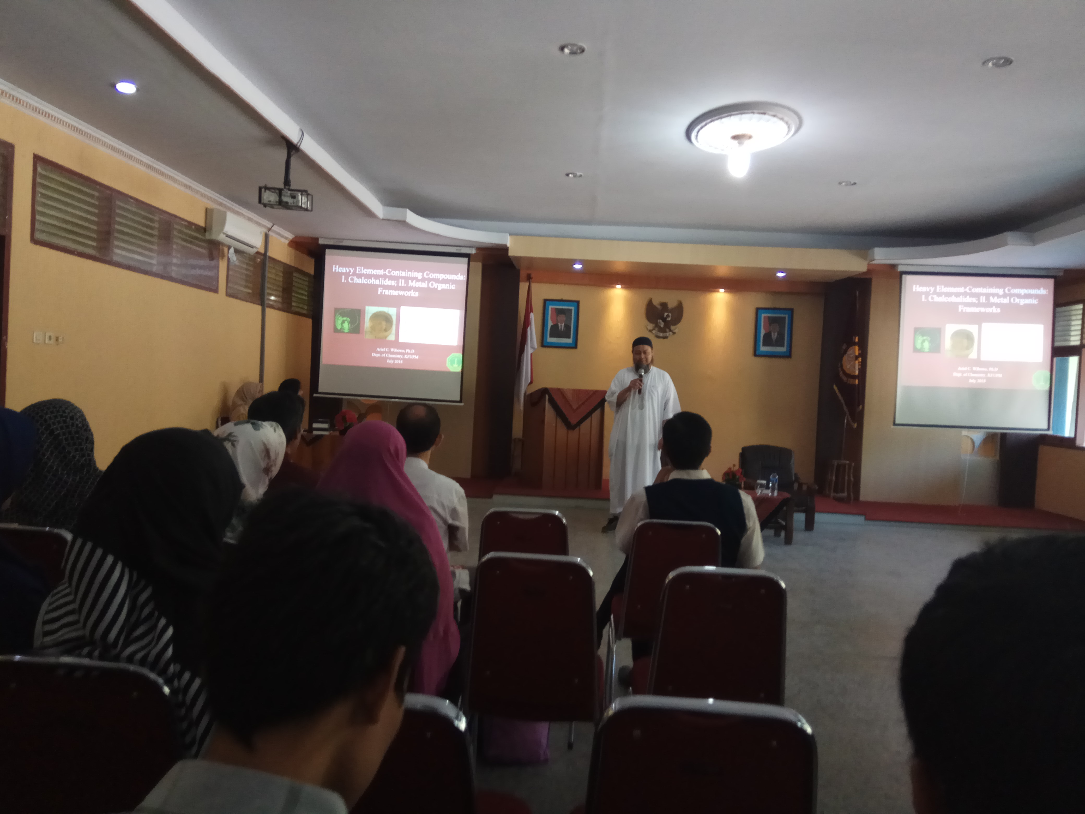Kuliah Umum Dari King Fahd University of Petroleum and Minerals (KFUPM)
